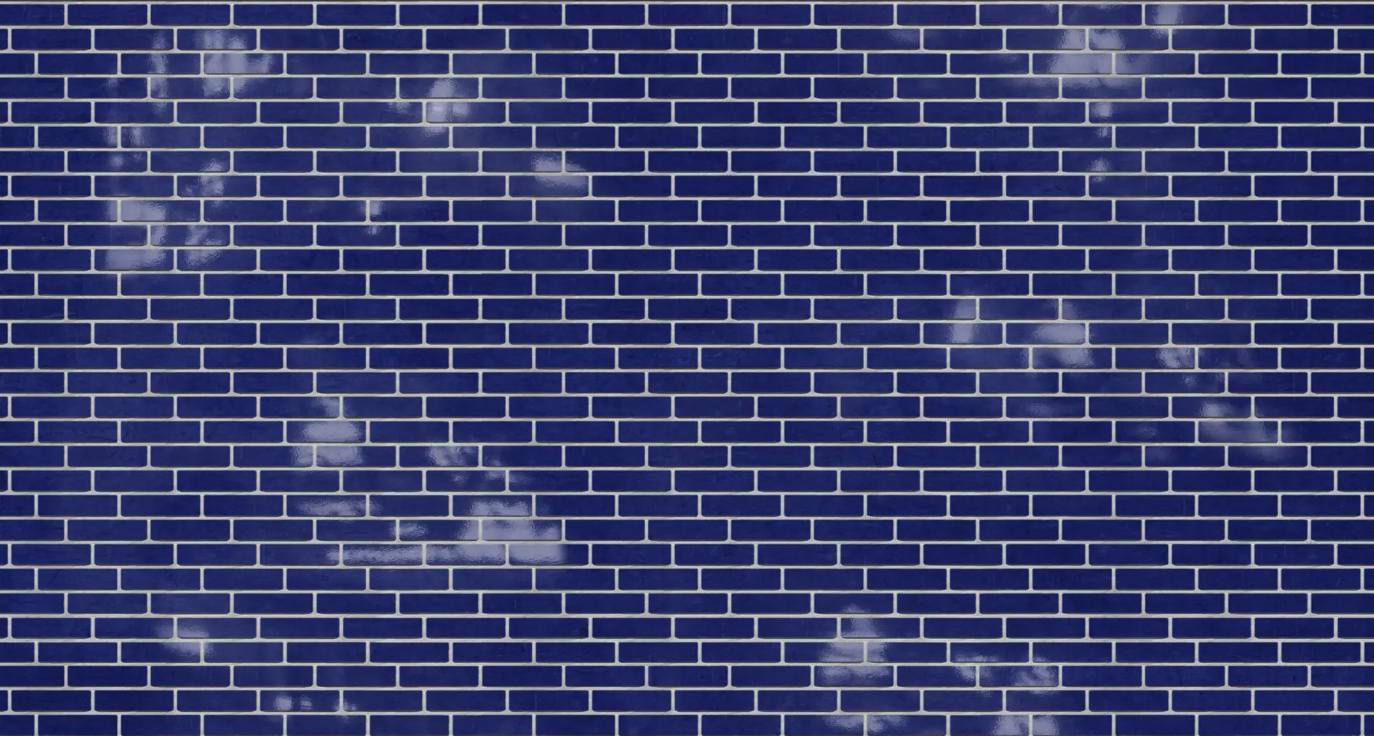 Blue Oldbrick Glazed King
