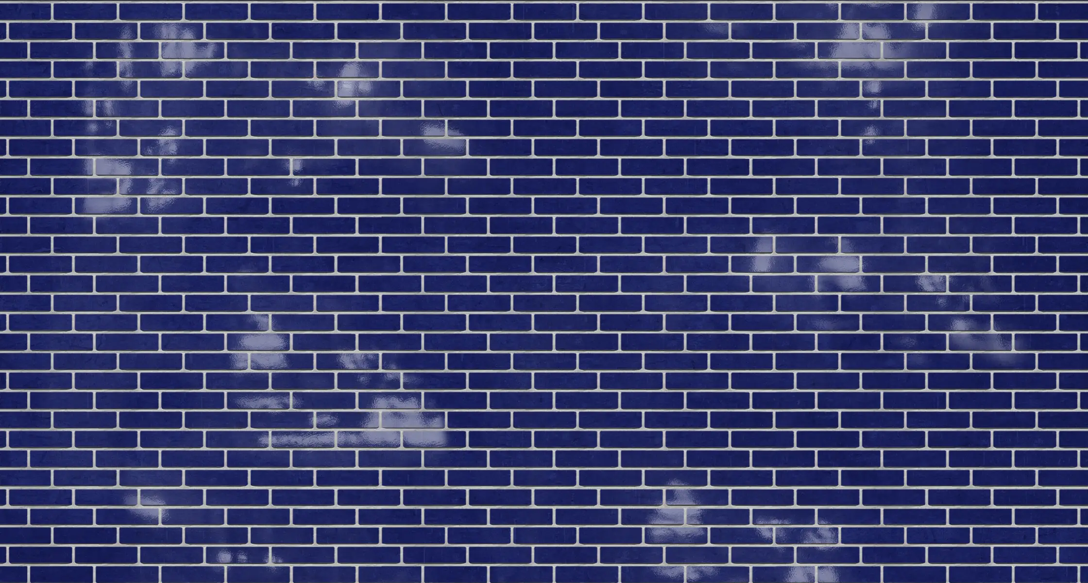 Blue Oldbrick Glazed King