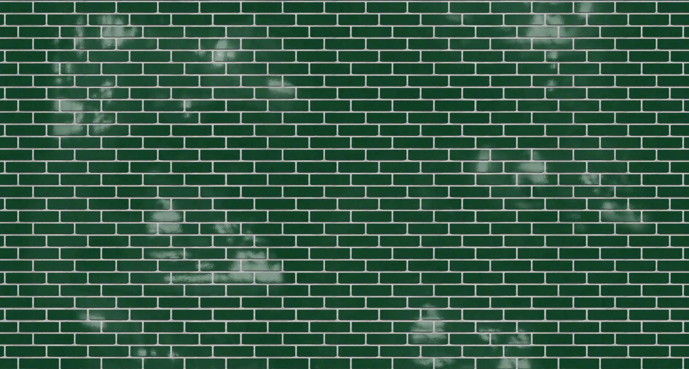 Green Smooth Glazed King