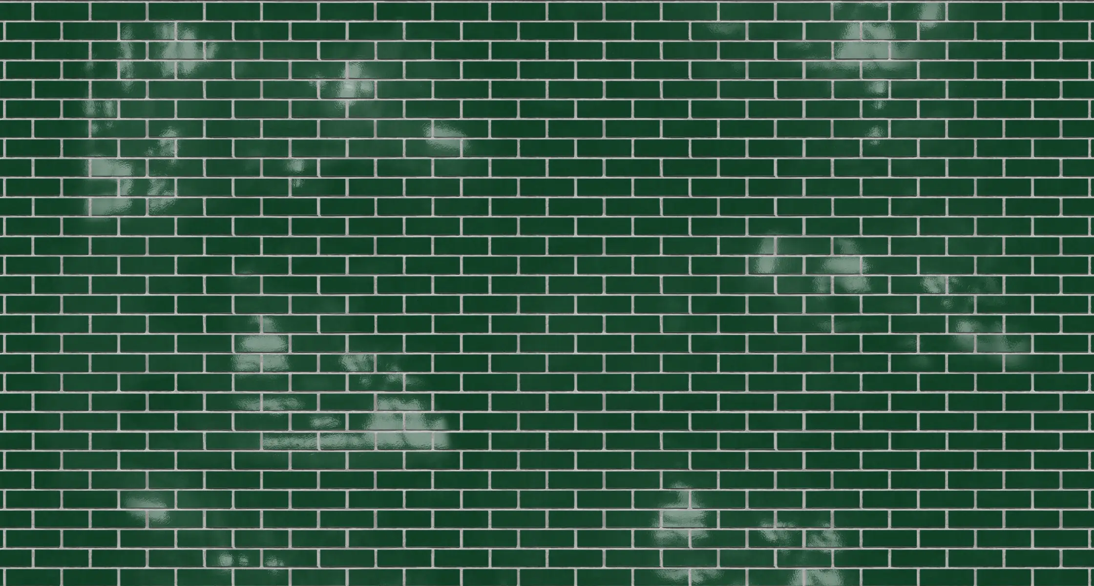 Green Smooth Glazed Modular