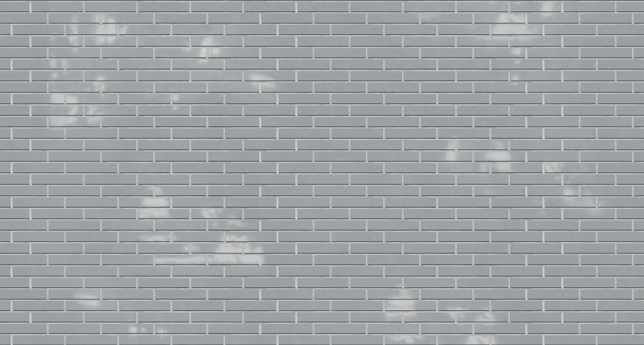 Light Gray Smooth Glazed Norman