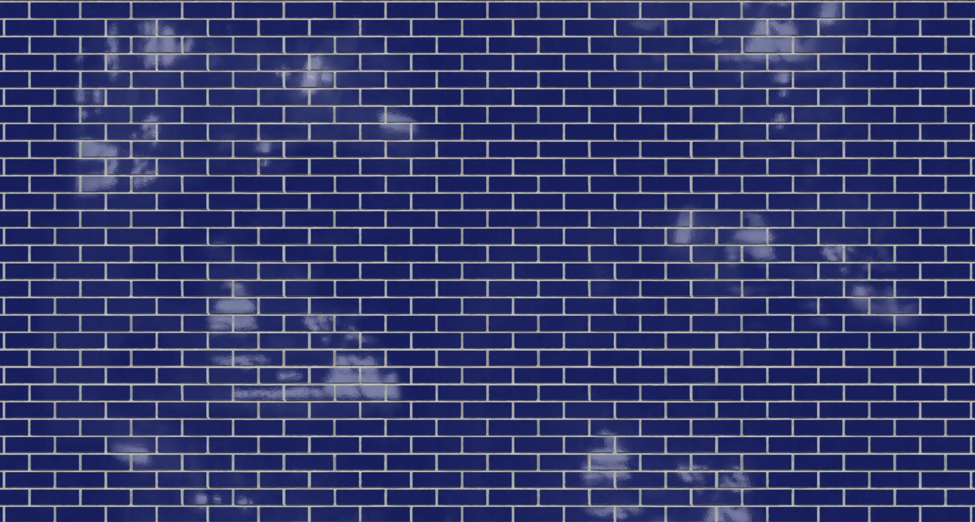 Blue Smooth Glazed Modular