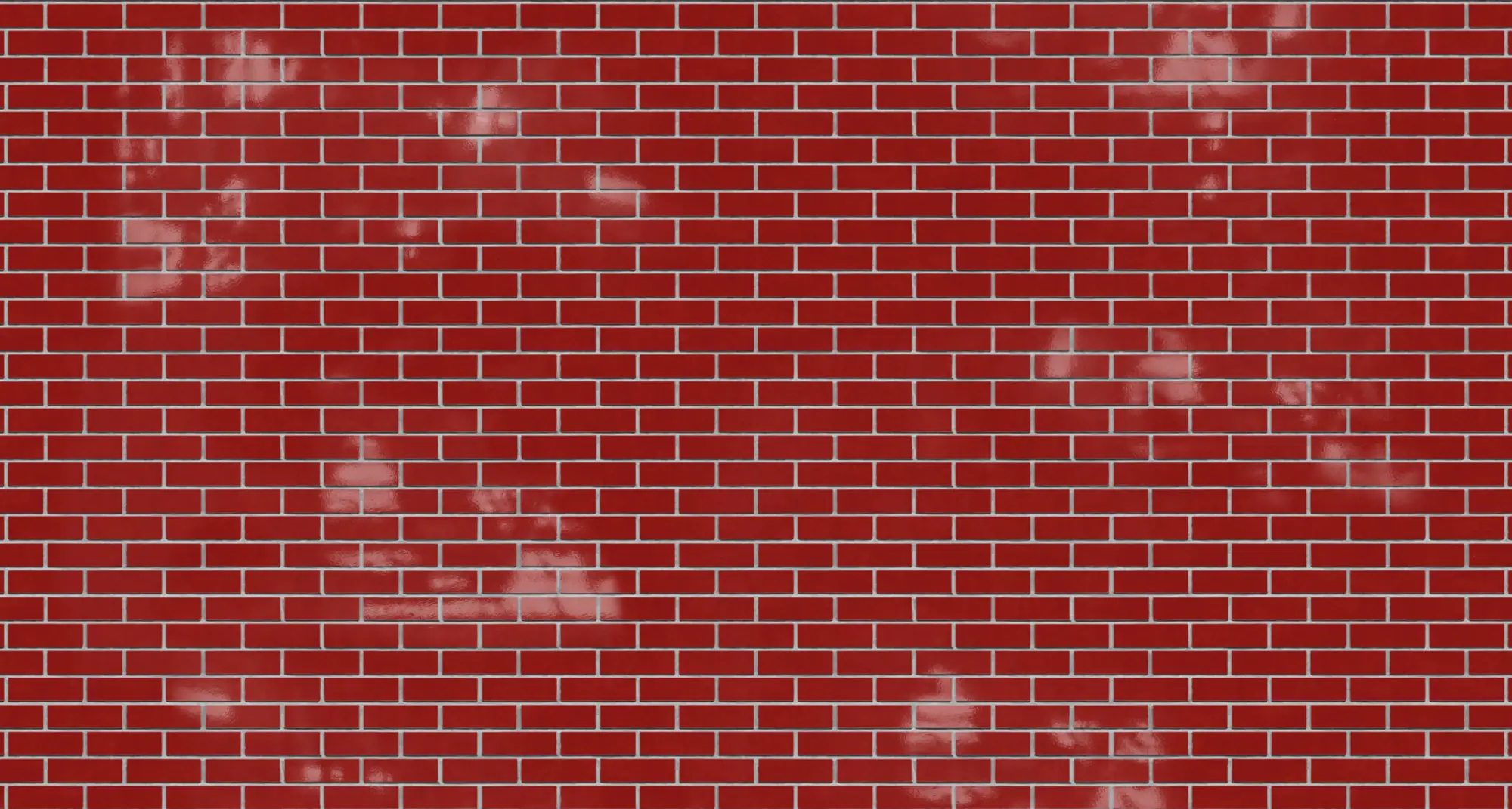 Red Smooth Glazed Modular